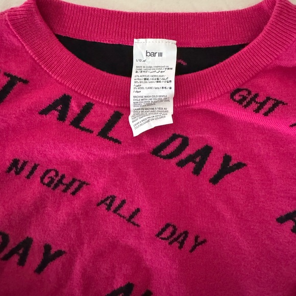 Sweater With Text - Picture 2 of 5